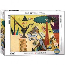 Žemės dirbimo laukai Joan Miro 1000d.